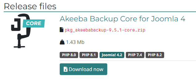 Download Akeeba Backup