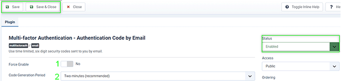 Multi-factor Authentication Code by Email in Joomla4-site - Incomeword